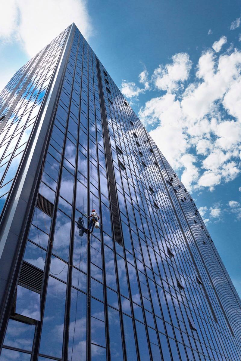 集贤县玻璃外墙清洗